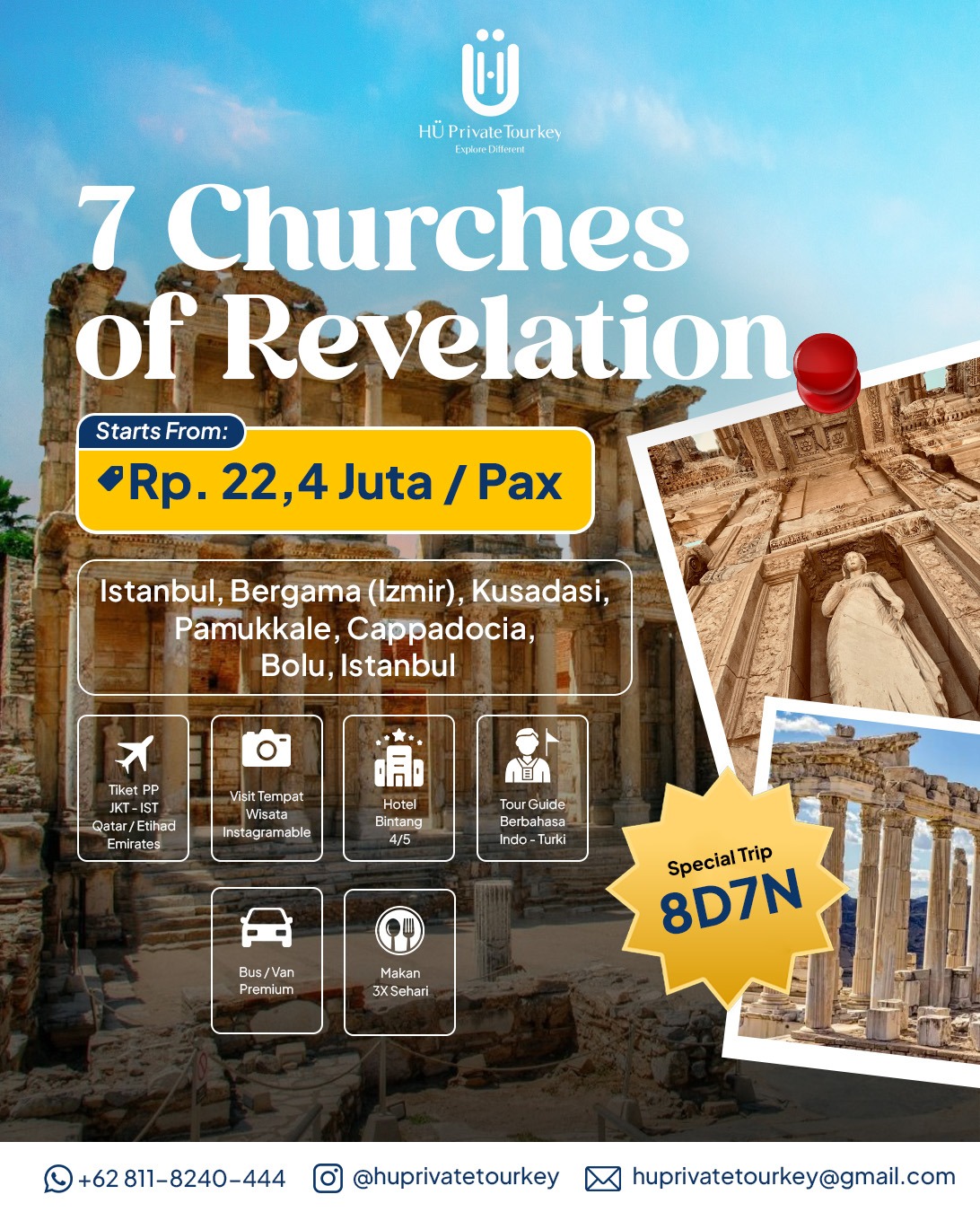 FLYER 7 CHURCHES OF REVELATION 1