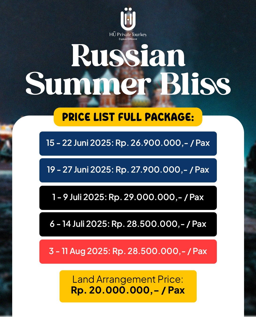 FLYER RUSSIAN SUMMER BLISS 2